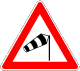 StVO, Verkehrszeichen Nr. 117: Seitenwind