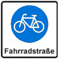 StVO, Verkehrszeichen Nr. 244.1: Beginn einer Fahrradstraße