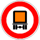 StVO, Verkehrszeichen Nr. 261: Verbot für kennzeichnungspflichtige Kraftfahrzeuge mit gefährlichen Gütern