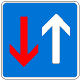 StVO, Verkehrszeichen Nr. 308: Vorrang vor dem Gegenverkehr