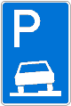 StVO, Verkehrszeichen Nr. 315: Parken auf Gehwegen