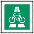 StVO, Verkehrszeichen Nr. 350.1: Radschnellweg